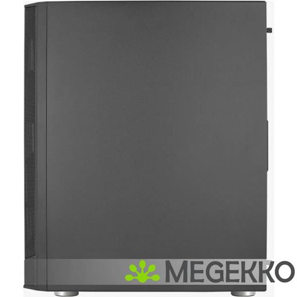 Grote foto aerocool prism g bk v1 midi tower zwart computers en software behuizingen en kasten