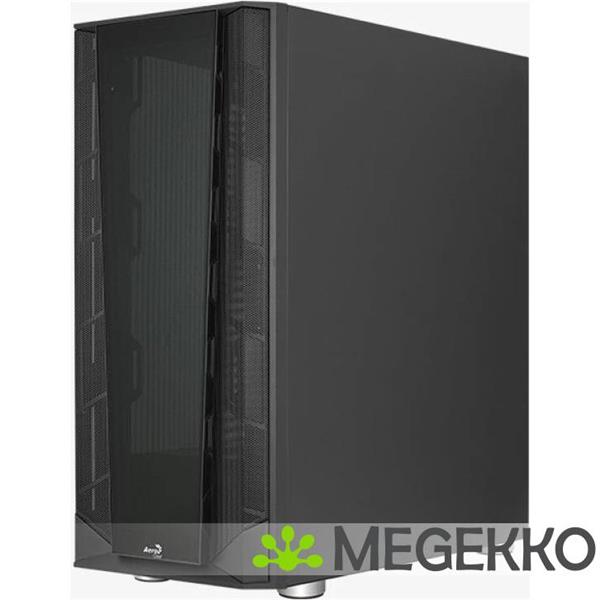 Grote foto aerocool prism g bk v1 midi tower zwart computers en software behuizingen en kasten