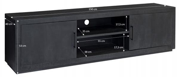 Grote foto tv meubel jaxx 150x40x53 cm huis en inrichting eettafels