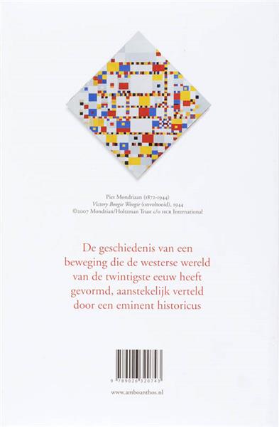 Grote foto het modernisme boeken politiek en maatschappij
