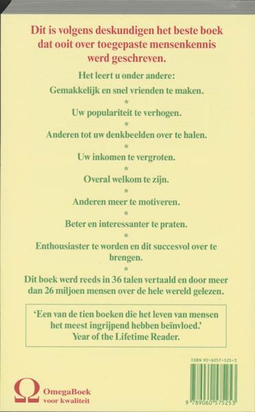 Grote foto zo maakt u vrienden en goede relaties boeken psychologie