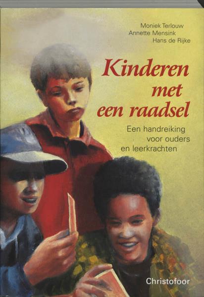 Grote foto kinderen met een raadsel boeken studieboeken