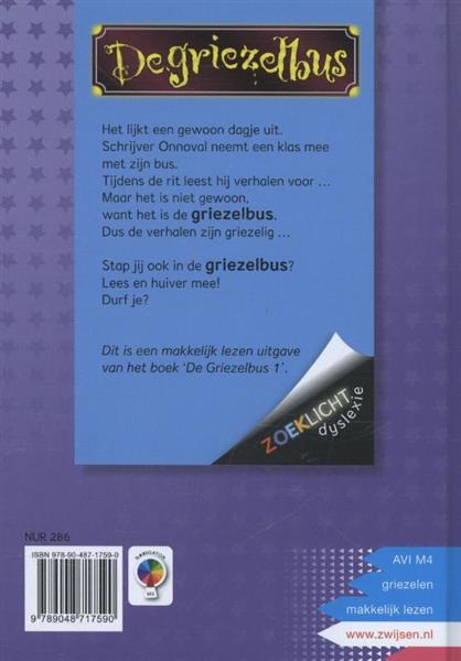 Grote foto de griezelbus 1 zoeklicht dyslexie boeken jeugd 13 jaar en ouder