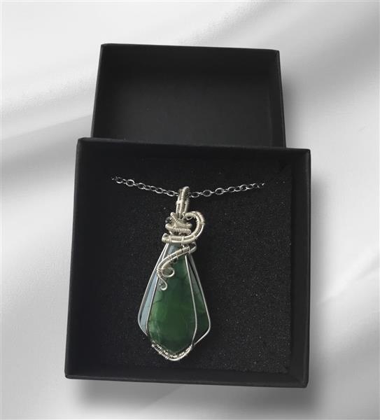 Grote foto agaat ketting sieraden tassen en uiterlijk kettingen