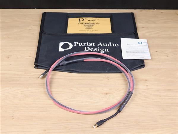 Grote foto purist audio design 35th anniversary diamond revision usb cable 1 5 metre audio tv en foto onderdelen en accessoires