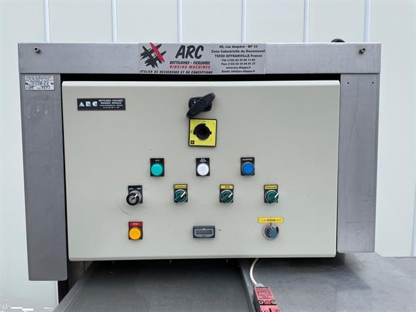 Grote foto arc ipe bosmachine voor kruiden en asperges agrarisch tuinbouw