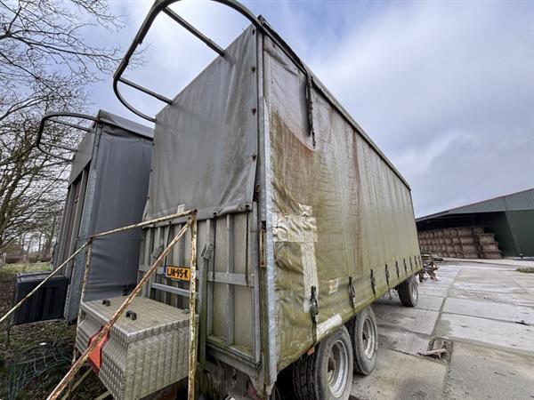 Grote foto mulder dshw oogstwagen 12 pallets agrarisch aanhangwagens