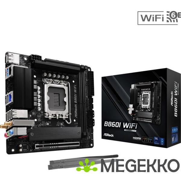 Grote foto asrock b860i wifi computers en software moederborden