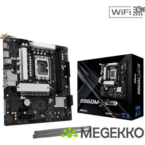Grote foto asrock b860m x wifi computers en software moederborden