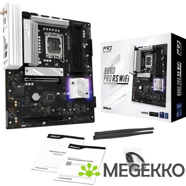 Grote foto asrock b860 pro rs wifi computers en software moederborden