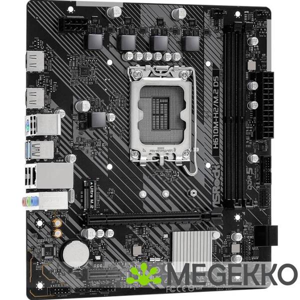 Grote foto asrock h610m h2 m.2 d5 computers en software moederborden