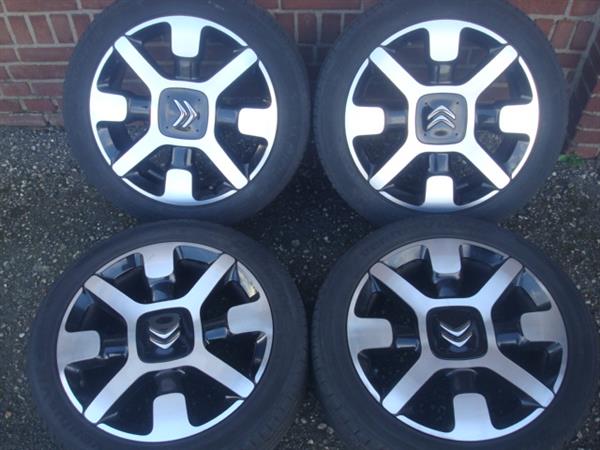 Grote foto 17 originele bicolor citro n c3 c4 cactus 4x108 auto onderdelen banden en velgen