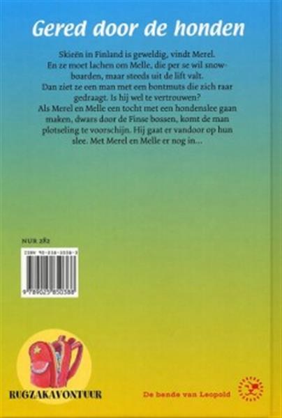Grote foto gered door de honden rugzakavontuur boeken jeugd 13 jaar en ouder
