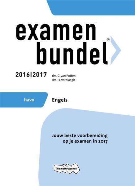 Grote foto examenbundel havo engels 2016 2017 boeken overige boeken