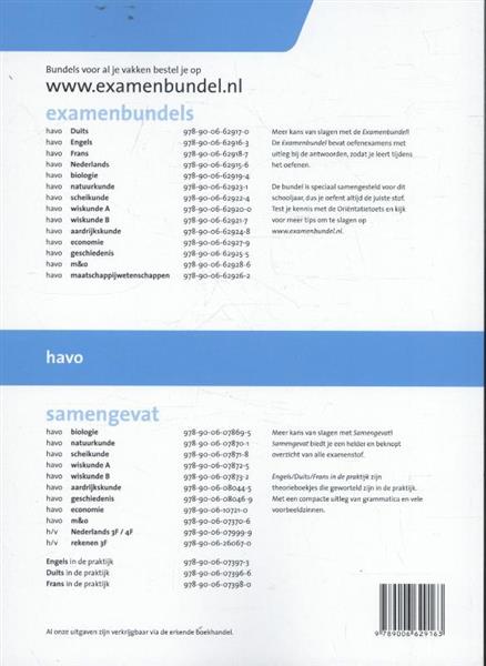 Grote foto examenbundel havo engels 2016 2017 boeken overige boeken