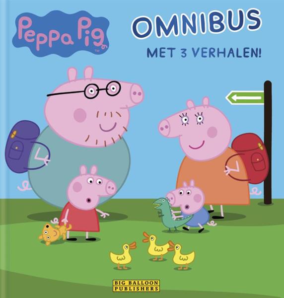Grote foto peppa pig omnibus met 3 verhalen peppa pig boeken jeugd 13 jaar en ouder