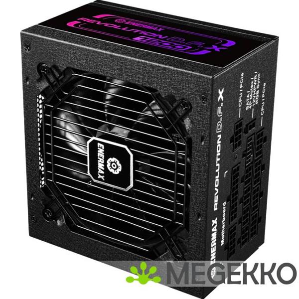 Grote foto enermax revolution dfx power supply unit 1200w zwart computers en software overige