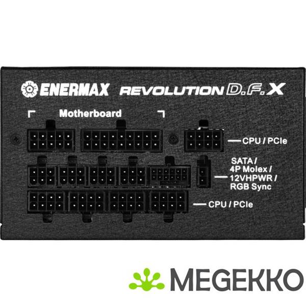 Grote foto enermax revolution dfx power supply unit 1200w zwart computers en software overige