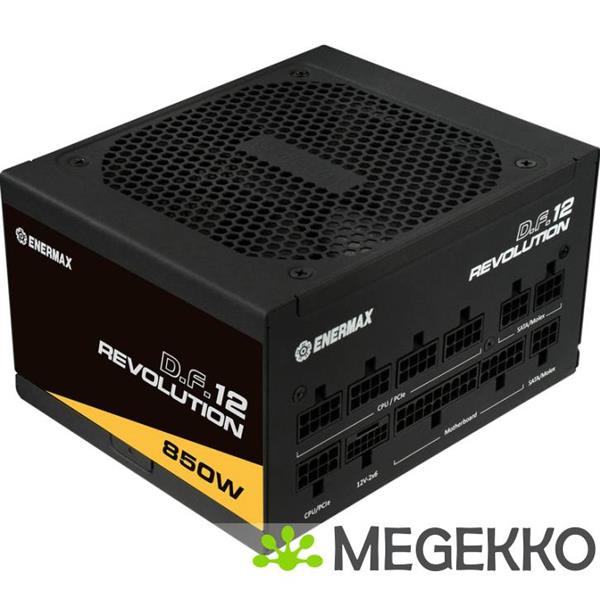 Grote foto enermax revolution d.f.12 power supply unit 850w zwart computers en software overige