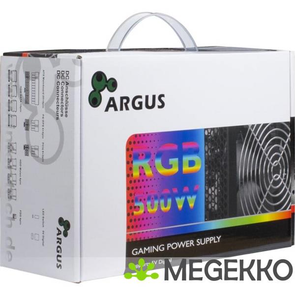 Grote foto inter tech argus rgb 500w ii power supply unit computers en software overige
