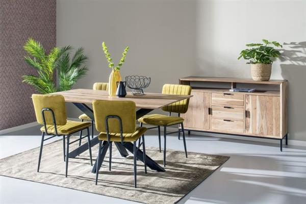Grote foto dressoir montreal 180x45x85 cm huis en inrichting eettafels