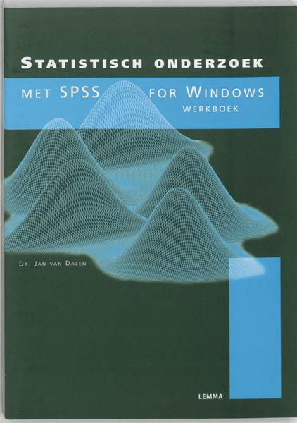 Grote foto statistisch onderzoek met spss for windows werkboek boeken wetenschap