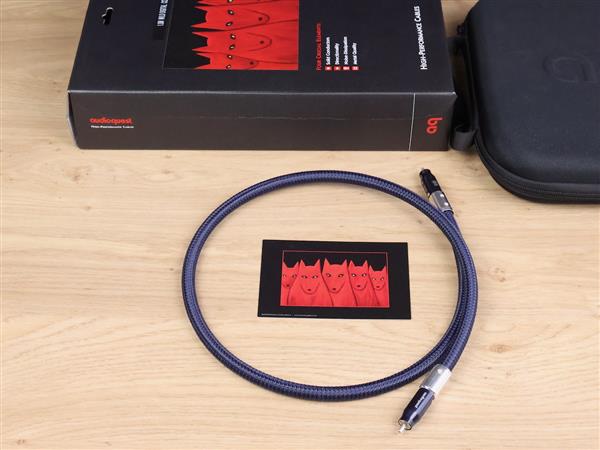 Grote foto audioquest wild highend silver digital audio interconnect rca 1 0 metre audio tv en foto onderdelen en accessoires