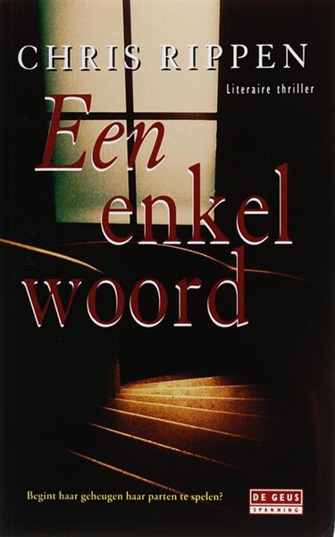 Grote foto een enkel woord boeken thrillers