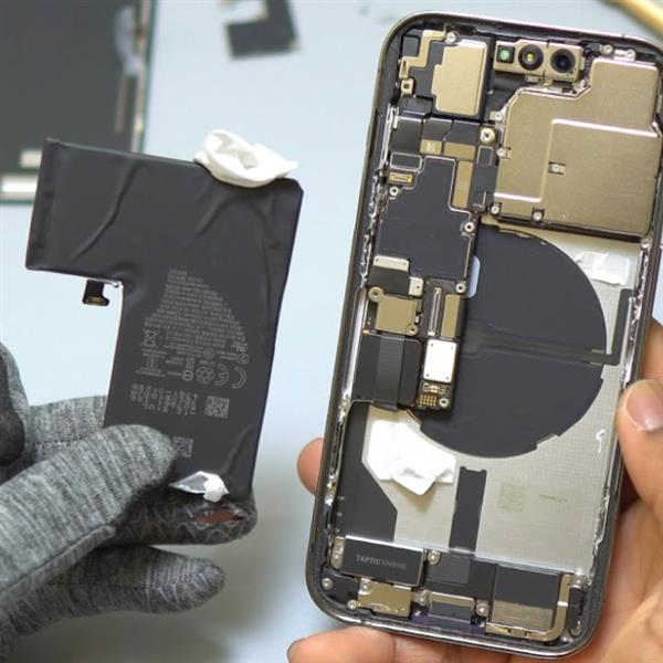 Grote foto iphone 15 pro batterij accu aaa kwaliteit telecommunicatie toebehoren en onderdelen
