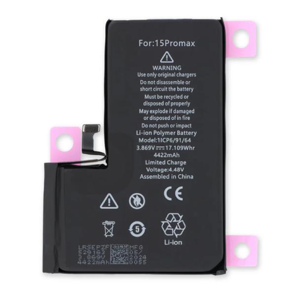 Grote foto iphone 15 pro max batterij accu aaa kwaliteit telecommunicatie toebehoren en onderdelen