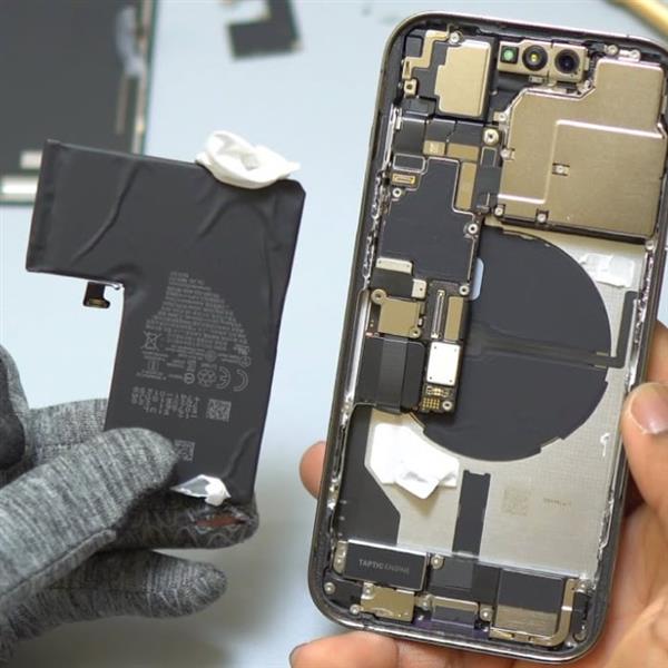 Grote foto iphone 15 pro batterij accu aaa kwaliteit telecommunicatie toebehoren en onderdelen
