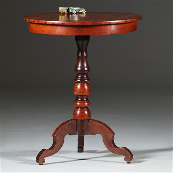 Grote foto sorrento bijzettafel lampetafel ca 1875 rijk ingelegd in het centrum vogels no.270155 antiek en kunst stoelen en banken