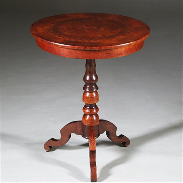 Grote foto sorrento bijzettafel lampetafel ca 1875 rijk ingelegd in het centrum vogels no.270155 antiek en kunst stoelen en banken