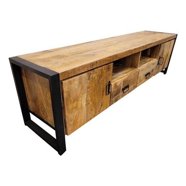 Grote foto tv meubel britt 2 lades 2 deurtjes 200x45x55 cm huis en inrichting eettafels