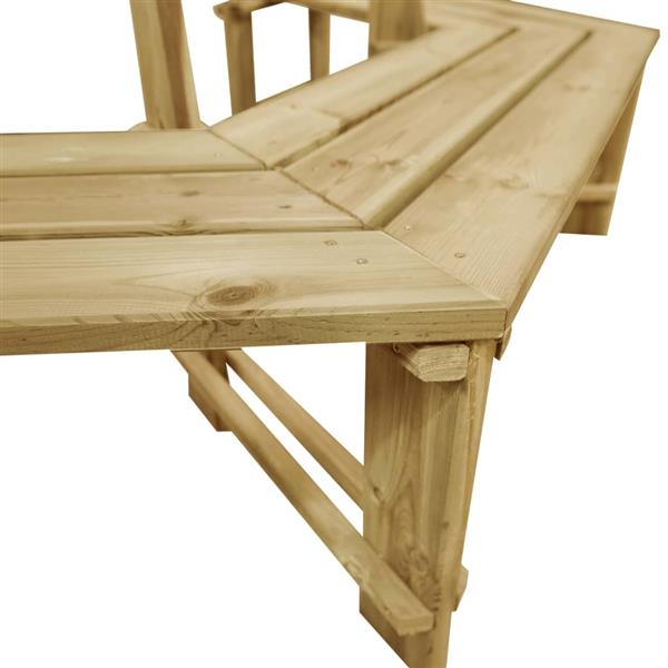 Grote foto vidaxl tuinbank 240 cm ge mpregneerd grenenhout tuin en terras tuinmeubelen
