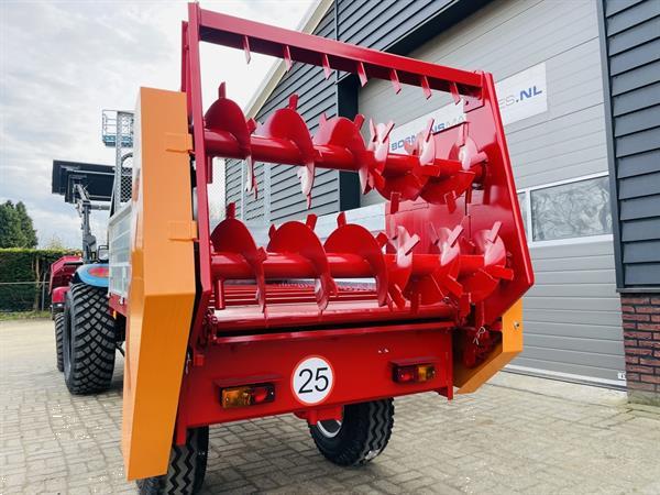 Grote foto mini compact mestverspreider nieuw agrarisch strooiers