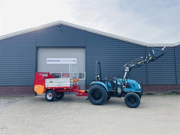 Grote foto mini compact mestverspreider nieuw agrarisch strooiers