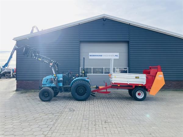 Grote foto mini compact mestverspreider nieuw agrarisch strooiers