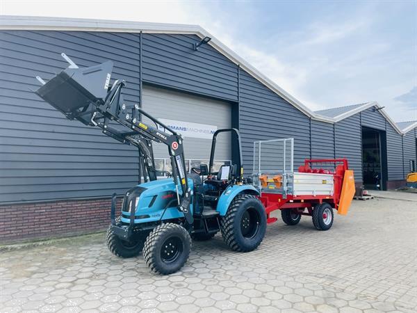 Grote foto mini compact mestverspreider nieuw agrarisch strooiers
