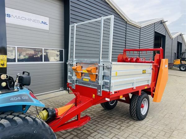 Grote foto mini compact mestverspreider nieuw agrarisch strooiers