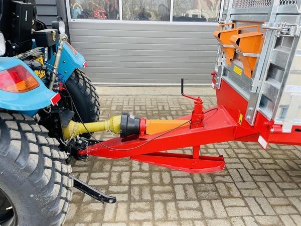 Grote foto mini compact mestverspreider nieuw agrarisch strooiers