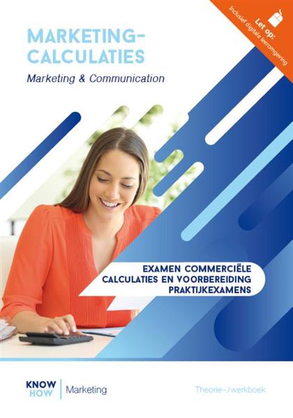 Grote foto marketingcalculaties combipakket boeken studieboeken