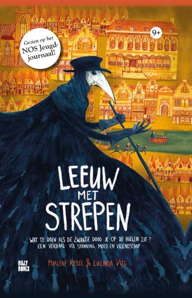 Grote foto leeuw met strepen boeken jeugd 13 jaar en ouder