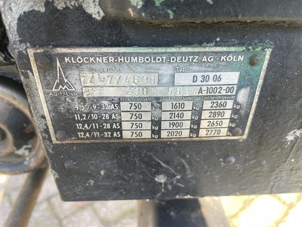 Grote foto deutz d3006 2wd tractor agrarisch tractoren