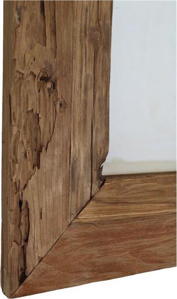 Grote foto wandspiegel rustiek drijfhout teak 80x80 cm huis en inrichting eettafels