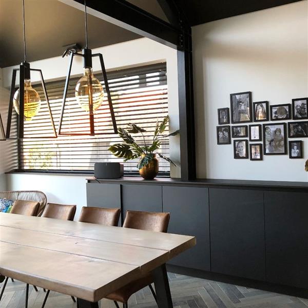 Grote foto trevi hanglamp 3 lichts huis en inrichting eettafels