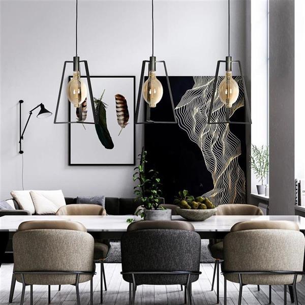 Grote foto trevi hanglamp 3 lichts huis en inrichting eettafels