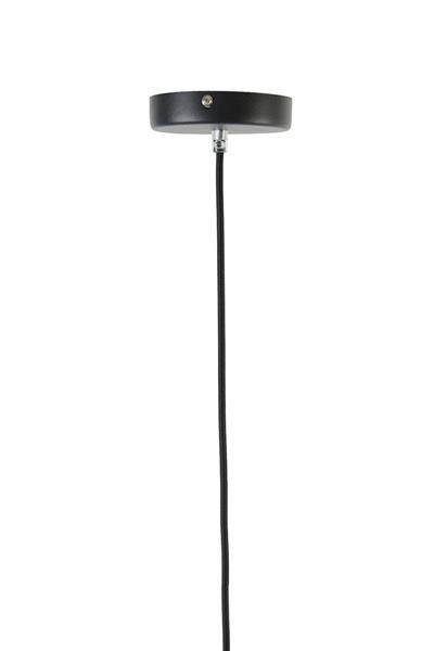 Grote foto hanglamp mayson 40x34 cm smoke glas mat zwart huis en inrichting eettafels