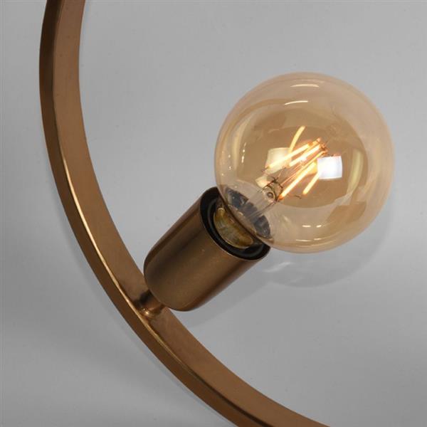 Grote foto tafellamp ring 38x12x38 cm antiek goud metaal huis en inrichting eettafels