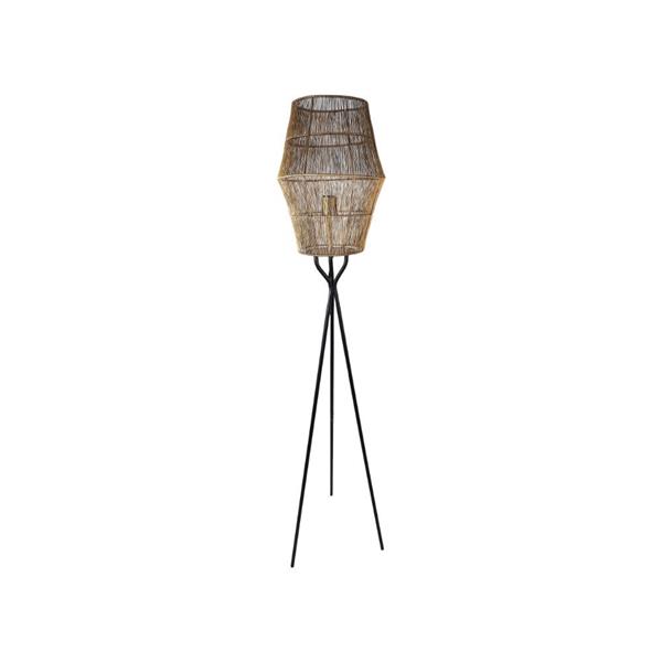 Grote foto vloerlamp marbella goud zwart 40x160 cm huis en inrichting eettafels